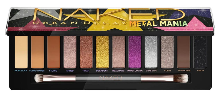 Paleta cieni do powiek Urban Decay Eyeshadow Palette Naked Metal Mania 12.6 g (3605972834881) - obraz 1