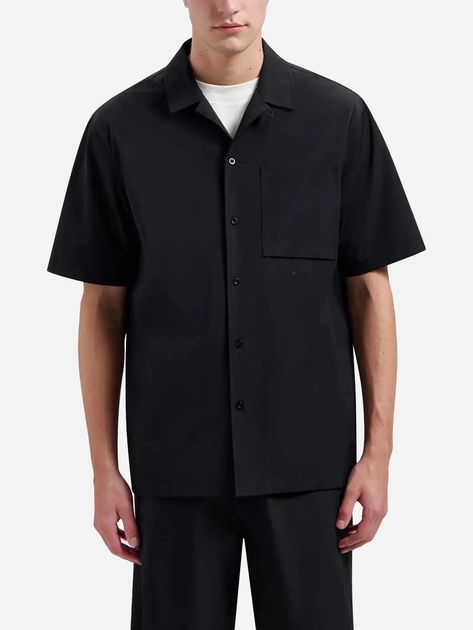 Koszula męska z krótkim rękawem Olaf Nylon SS M160304 L Czarna (8720104771492) - obraz 1
