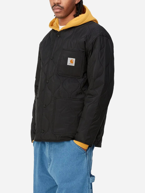 Куртка демісезонна чоловіча Carhartt WIP Skyton Liner I032990-89XX L Чорна (4064958828136) - зображення 1