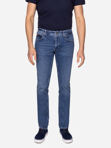 Jeansy slim fit męskie Lee Cooper LC7110-650 33-32 Niebieskie (5904347399726) - obraz 1