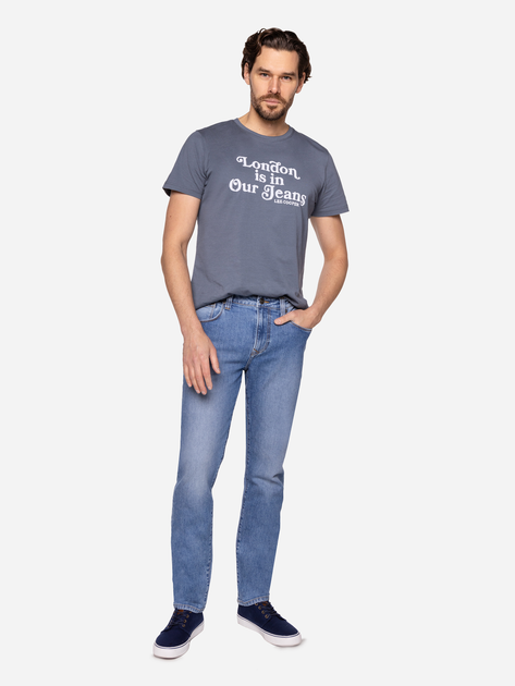 Jeansy slim fit męskie Lee Cooper NORRIS-1533 30-30 Jasnoniebieskie (5905991700890) - obraz 3