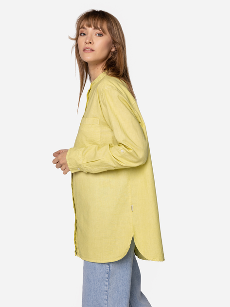 Сорочка бавовняна жіноча Lee Cooper LISA M Жовта (5904347392796) - зображення 2