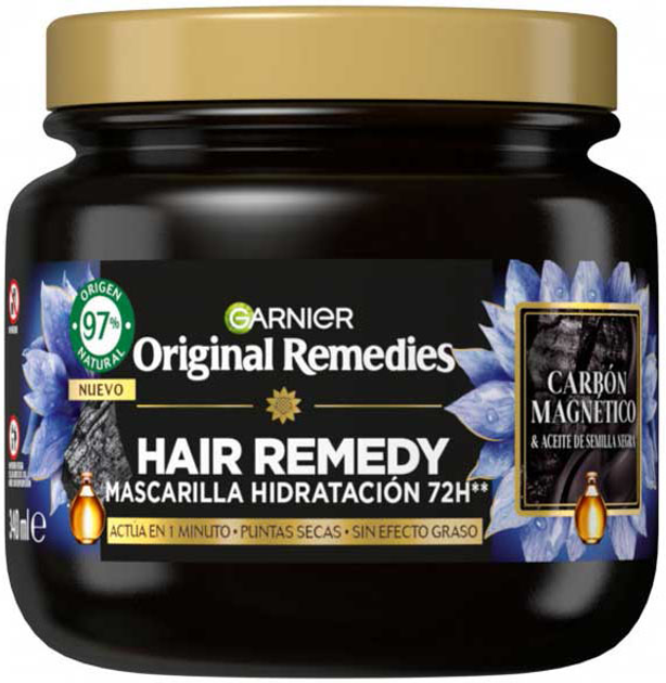Maska do włosów Garnier Original Remedies Hair Remedy 340 ml (3600542510332) - obraz 1