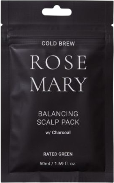 Відновлююча маска для шкіри голови Rated Green Cold Brew Rosemary Balancing Scalp 50 мл (8809514550153) - зображення 1