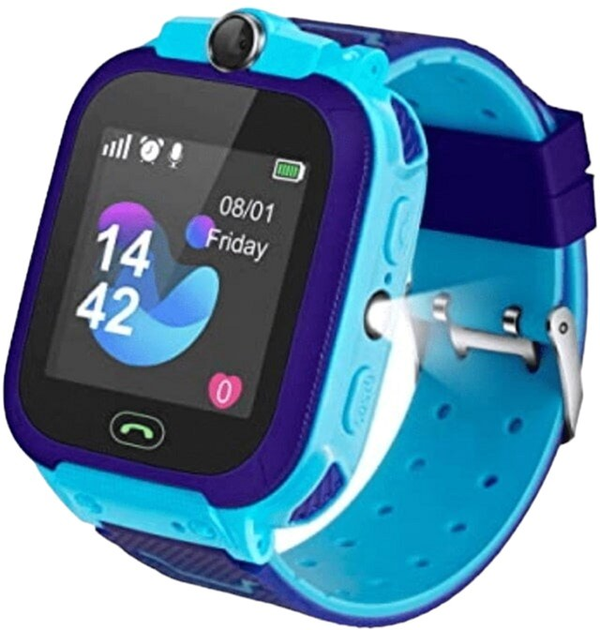 Smartwatch Bemi K1 See My Kid Wi-Fi, Sim GPS Tracking Niebieski (BEM-K1-BL) - obraz 2