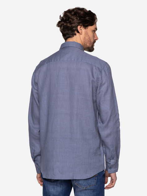 Koszula męska bawełniana Lee Cooper ROGER-2020 2XL Szara (5904347391454) - obraz 2
