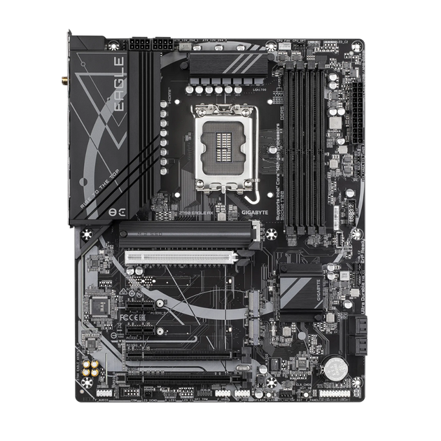 Материнська плата Gigabyte Z790 EAGLE AX Socket 1700/Intel/ATX/1хHDMI/DisplayPort - Фото 1 Материнська плата Gigabyte Z790 EAGLE AX Socket 1700/Intel/ATX/1хHDMI/DisplayPort - зображення 1