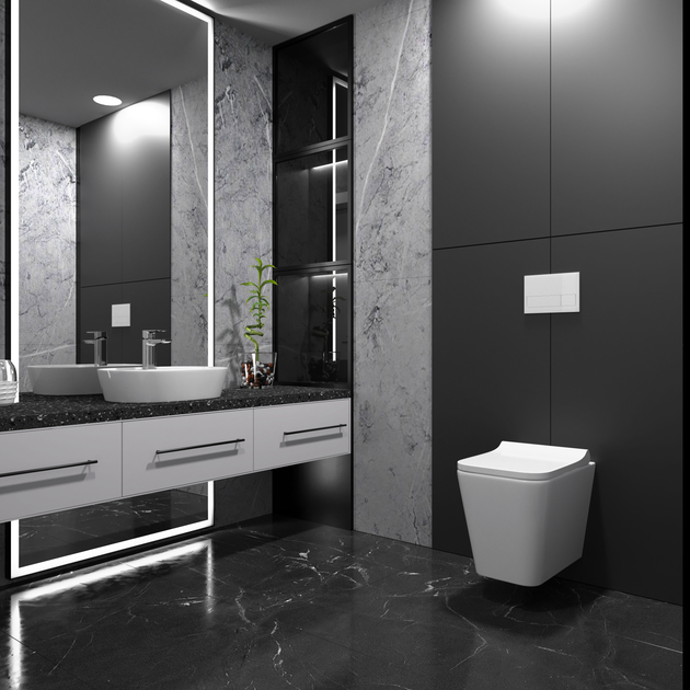 Унитаз подвесной KOLLER POOL Trend TR-0490-RQ3 с сиденьем Soft Close ...