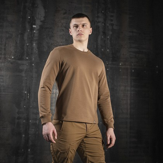 Пуловер тактичний (кофта) M-Tac 4 Seasons Coyote Brown Розмір 2XL - зображення 2