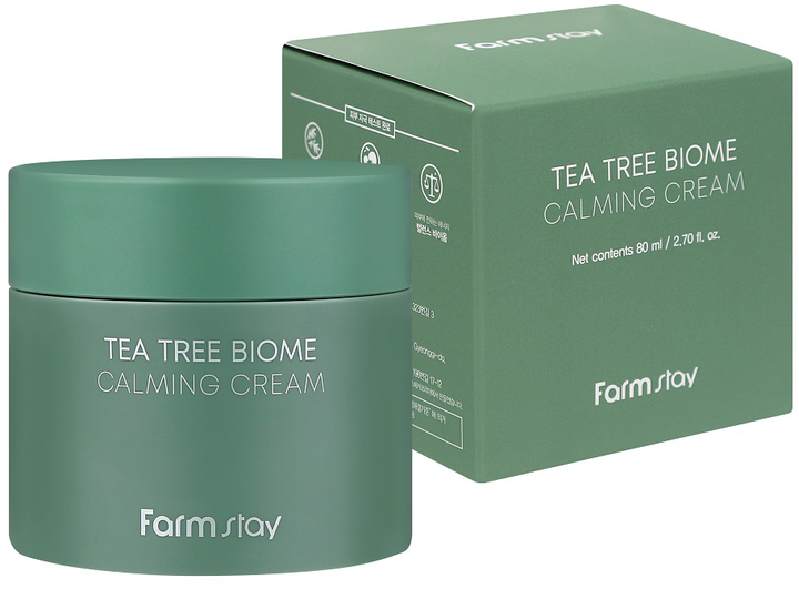 Krem do twarzy FarmStay Tea Tree Biome 80 ml (8809783321416) - obraz 1