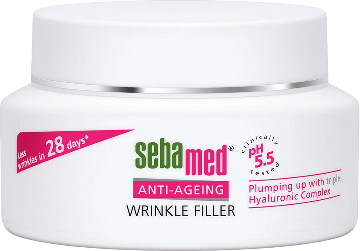 Крем для обличчя Sebamed Anti-Ageing Q10 Wrinkle Filler проти зморшок 50 мл (4103040027160) - зображення 1