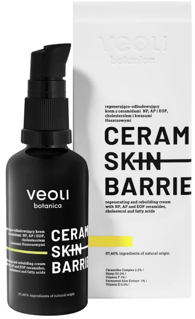 Крем для обличчя Veoli Ceramide Skin Barrier з керамідами 40 мл (5904555695276) - зображення 1