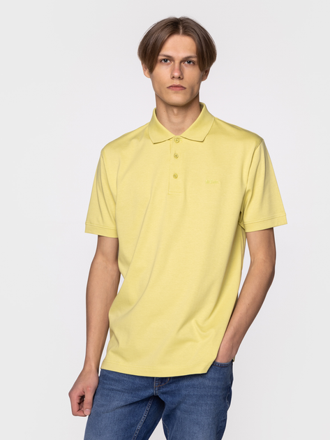 Koszulka polo męska Lee Cooper ALAN-4106 2XL Żółta (5904347393007) - obraz 1