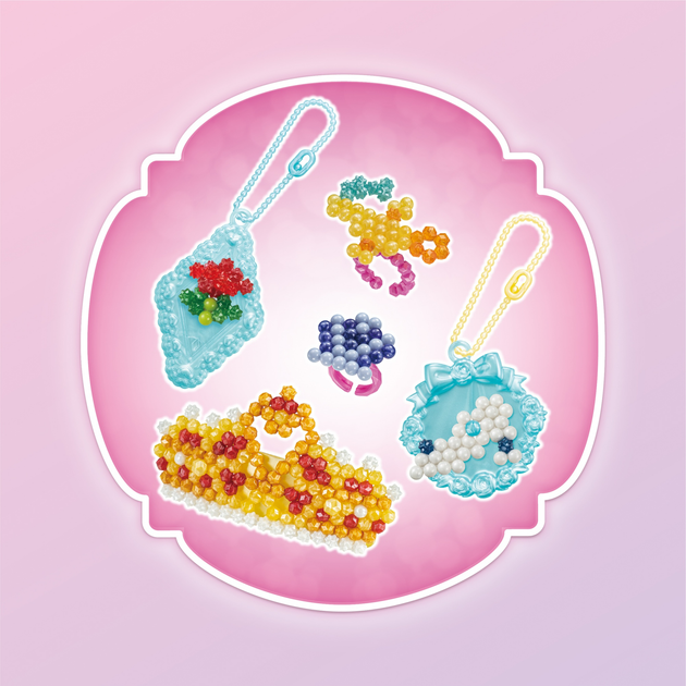 Мозаїка Epoch Aquabeads Disney Princes Dress Up 800 деталей (5054131319970) - зображення 3