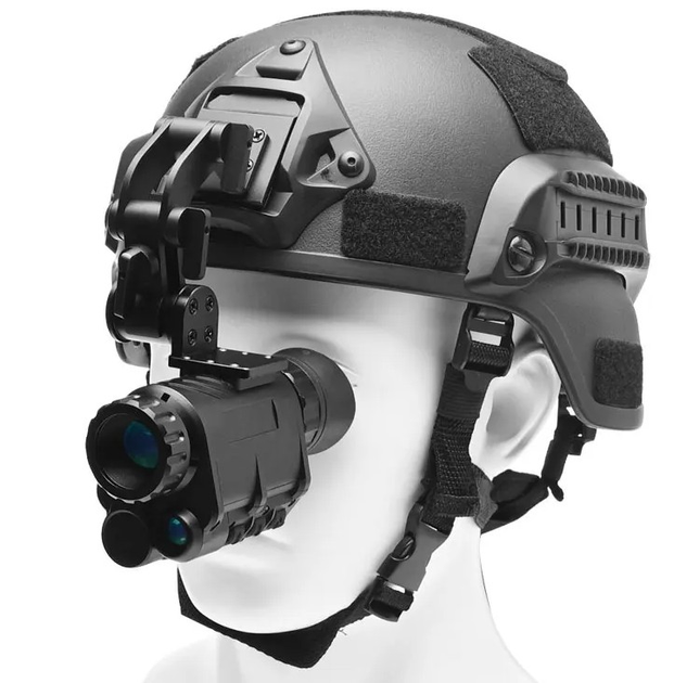Монокулярный прибор ночного видения NVG30 Wi-Fi 940nm с пластиковым шлемом и креплениями - изображение 1