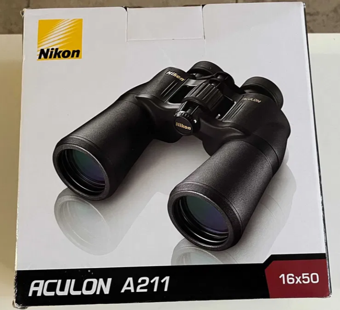 Бинокль Nikon Aculon A211 16x50mm Черний – фото, отзывы, характеристики ...