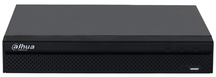 Мережевий відеореєстратор Dahua Lite Series NVR (4-ch) Black (DHI-NVR2104HS-P-4KS3) - зображення 1