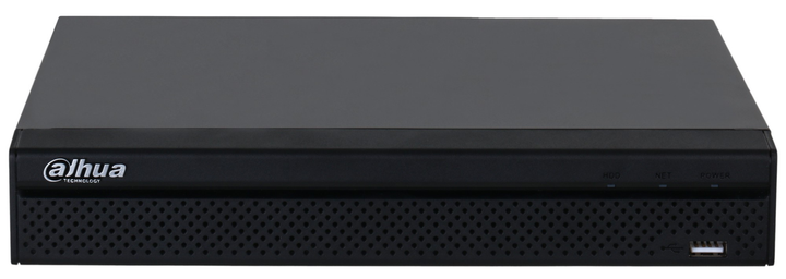 Мережевий відеореєстратор Dahua Lite Series NVR (4-ch) Black (DHI-NVR2104HS-P-4KS3) - зображення 1