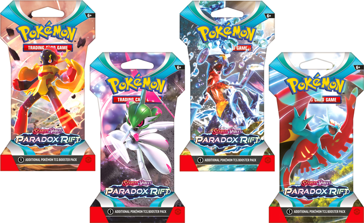 Dodatek do gry Pokemon Company International Pokémon TCG Scarlet & Violet Paradox Rift Sleeved Booster Box 24 szt (820650877285) - obraz 1