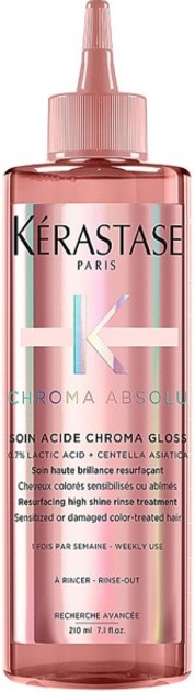 Флюїд Kerastase Chroma Absolu Gloss для інтенсивного блиску та гладкості фарбованого волосся 210 мл (3474637059101) - зображення 1