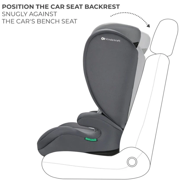 Автокрісло Kinderkraft i-Spark Grey (KCISPA00GRY0000) (5902533924950) - зображення 11