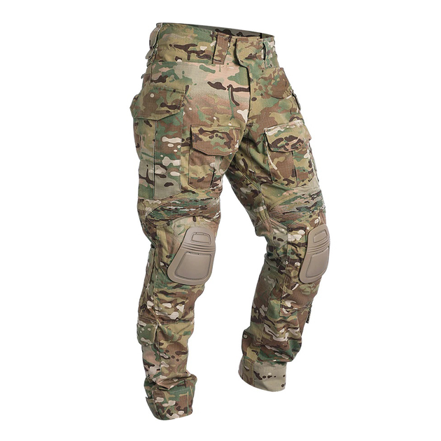 Бойові штани IDOGEAR G3 Combat Pants Multicam з наколінниками, L - зображення 1
