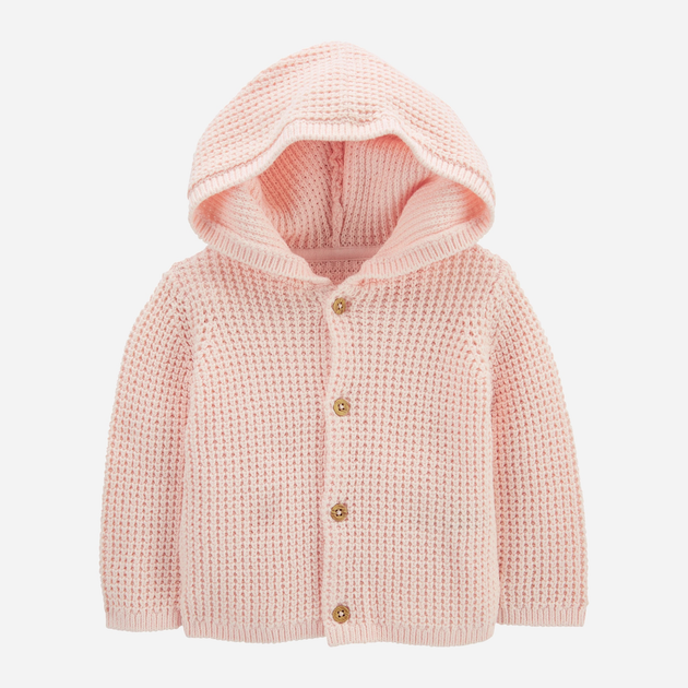 Детский кардиган для девочки Carter's 1P600310 72-76 см Розовый (195861910305) - изображение 1