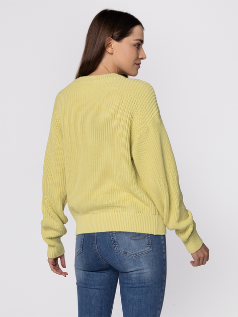 Sweter damski Lee Cooper YANA-ORGANIC S Żółty (5904347387891) - obraz 2