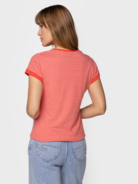 Koszulka damska Lee Cooper ALINE-6040 XL Czerwona (5904347388867) - obraz 2