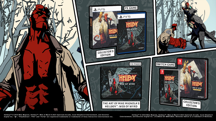 Gra PS5 Mike Mignola's Hellboy: Web of Wyrd - Collector's Edition (Blu-ray) (5056635607294) - obraz 2