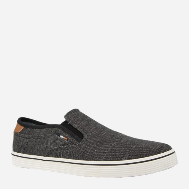 Buty slip-on męskie Wrangler Calypso Low 20241032.25Y 45 29.5 cm Czarne (5400821973241) - obraz 2