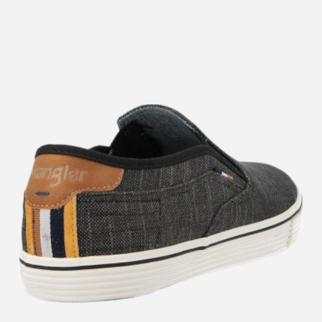 Buty wsuwane męskie Wrangler Calypso Low 20241032.25Y 45 29.5 cm Czarne (5400821973241) - obraz 3