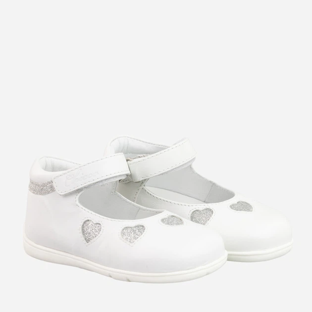 Półbuty dziecięce dla dziewczynki Chicco 010.63514-300 21 13 cm Białe (8051182086230) - obraz 2