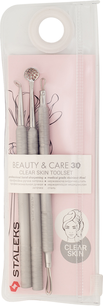 Набір Staleks Beauty&Care 30 Clear Skin Уно + шумівка + петля (ZBC-30) (4820121595935) - зображення 1