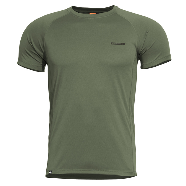 Термофутболка Pentagon Quick BODY SHOCK T-Shirt K09003 X-Large, Олива (Olive) - зображення 1