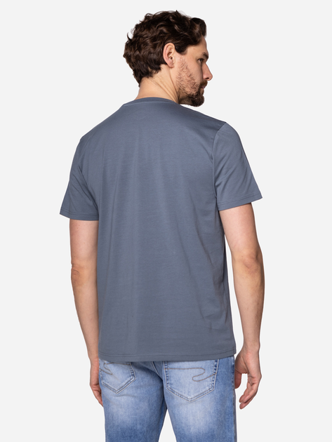 Koszulka męska bawełniana Lee Cooper OBUTCH-875 XL Szara (5904347394820) - obraz 2