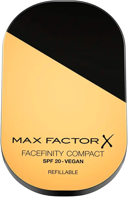 Puder do twarzy Max Factor Facefinity Compact Foundation SPF 20 008 Toffee 10 g (3616303407148) - obraz 1