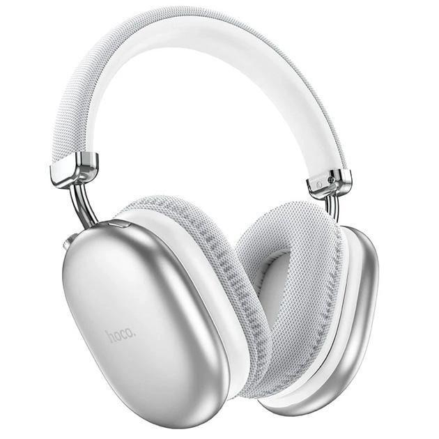Бездротові Bluetooth наушники HOCO W35 Max Wireless Headphones Silver ...