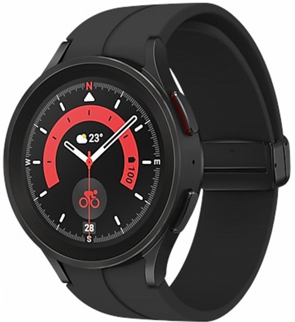 Смарт-годинник Samsung Galaxy Watch 5 Pro LTE 45mm Black (SM-R925FZKAXEF) - зображення 2