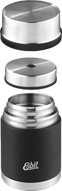 Термос для їжі Esbit Sculptor Food Jug чорний 500 мл (FJ500SC-BK) - зображення 3