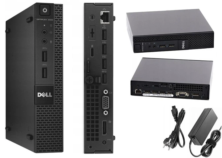 Windows 10  DELL / OPTIPLEX 3020 /Core i5: SSD 240GB メモリー4GB Міні комп'ютер Dell OptiPlex 3020 micro, Intel Core i5-4590T, 8GB