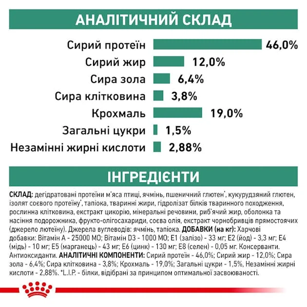 Сухой корм Royal Canin Diabetic Cat диетический для котов при сахарном диабете 3кг - Фото 7 Сухой корм Royal Canin Diabetic Cat диетический для котов при сахарном диабете 3кг - изображение 7