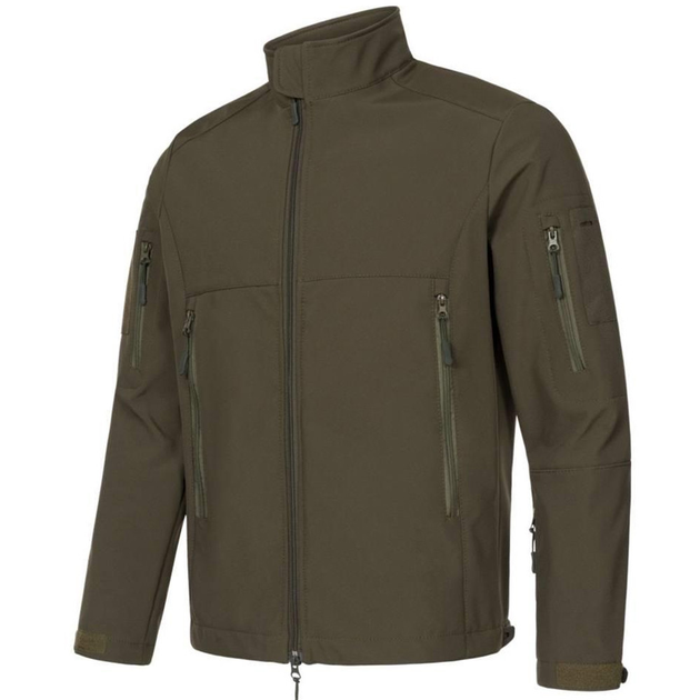 Чоловіча куртка G3 Softshell олива розмір M - зображення 1