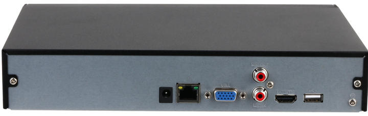 Мережевий відеореєстратор Dahua Lite Series NVR (8-ch) Black (DHI-NVR4108HS-4KS3) - зображення 3