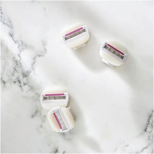 Wymienne wkłady do golenia dla kobiet Venus Comfortglide Sugarberry Plus Olay 4 szt (8700216122849) - obraz 3