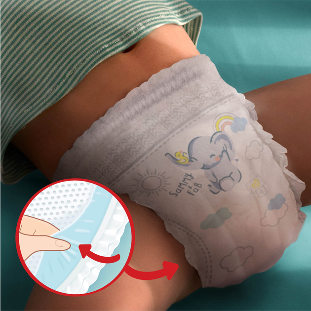 Підгузки-трусики Pampers Premium Care Pants Розмір 7 (17+ кг) 80 шт (8700216338981) - зображення 3