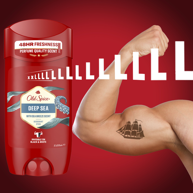 Твердий дезодорант Old Spice Deep Sea 85 мл (8006540955871) - зображення 4