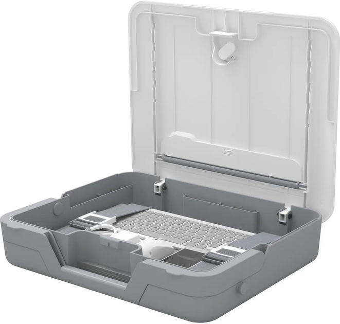 Torba na laptopa Fellowes Breyta Laptop 2 in 1 Carry Case White (100016565) - obraz 5