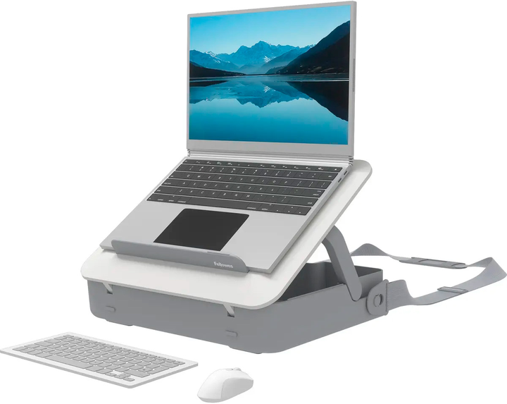 Torba na laptopa Fellowes Breyta Laptop 2 in 1 Carry Case White (100016565) - obraz 10