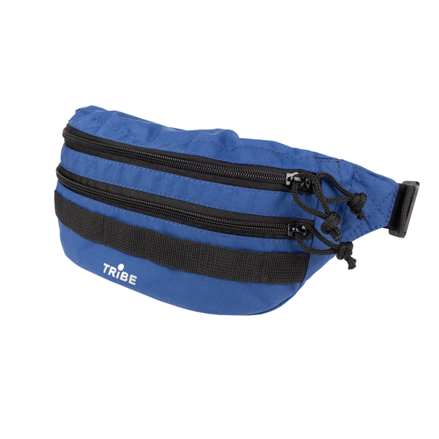 Поясна сумка Tribe Waist bag 1,5 L T-ID-0001, blue (T-ID-0001-blue) - Фото 3 Поясна сумка Tribe Waist bag 1,5 L T-ID-0001, blue (T-ID-0001-blue) - изображение 3